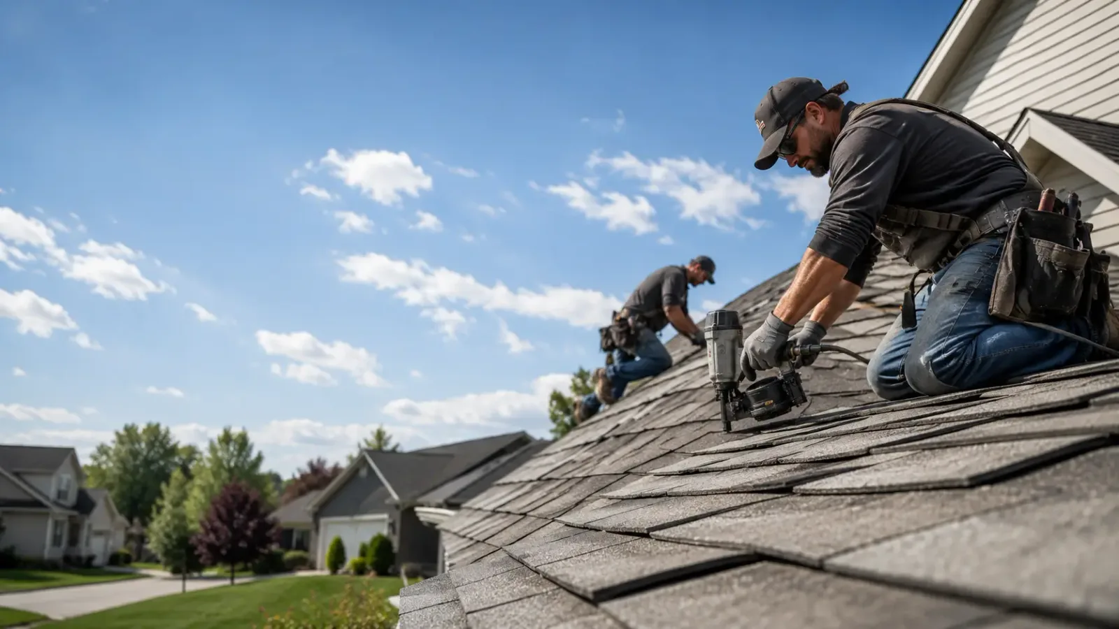 Storm Damage Roof Repair in Bedford, WY near me